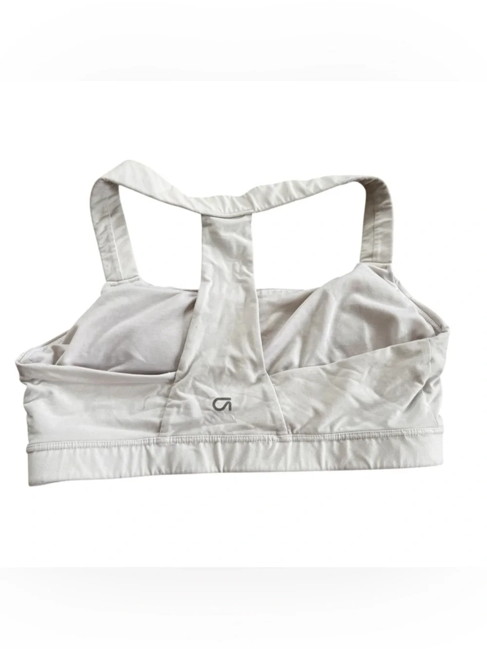 Gapfit White Sports Bra Size M Women